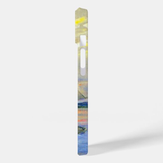 モネサイルボートアットルプティ – ジュネヴィリエ Case-Mate iPhoneケース (裏面 / 左)