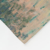 モネサンセットセーヌファインアート印象派 フリースブランケット (角)