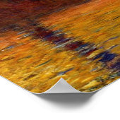 モネサンセットヴェネツィアカラフル印象派アート ポスター (角)