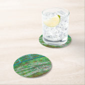 モネザフットブリ日本のッジ ラウンドペーパーコースター (インサイチュ)