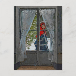 モネザレッドカーチヴィンテージ絵画ズ ポストカード