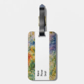 モネスタイルの芸術 ラゲッジタグ (裏面縦)