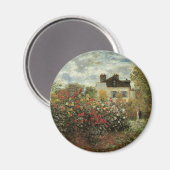 モネズガーデンアットアルジェンティーユバイクロード・モネ マグネット (正面/裏面)