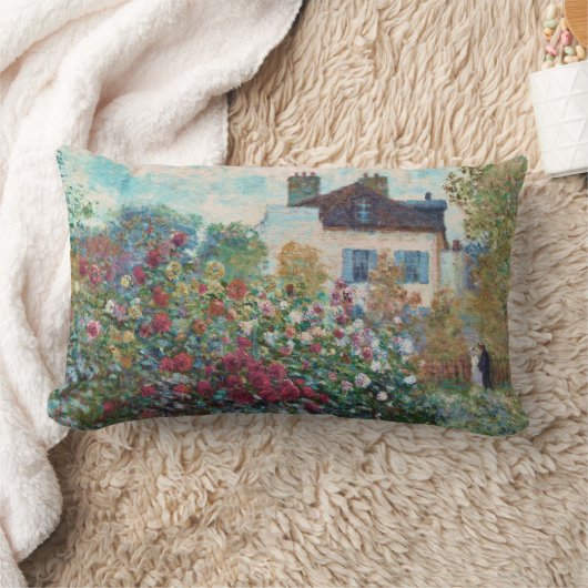 モネズガーデンアットアルジェンテウイルファインアート ランバークッション (ブランケット)