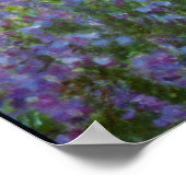 モネズガーデンバイクロードモネ ポスター (角)