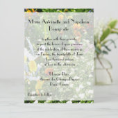 モネズガーデンフラワーズ結婚式招待状 招待状 (スタンド正面)