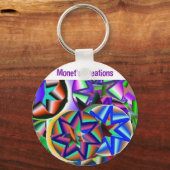 モネズキーチェカラフルーン キーホルダー (正面)