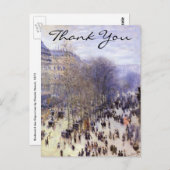 モネズブルバードデカプシネス ポストカード (正面/裏面)