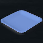 モネズブルー無地のカラー紙プレート ペーパープレート<br><div class="desc">1919年の有名なクロード・モネ絵画ットのウォーターリリーは、色の調整された色のピンクの紫とモネの青無地ので、ミックスとマッチする準備ができている。</div>