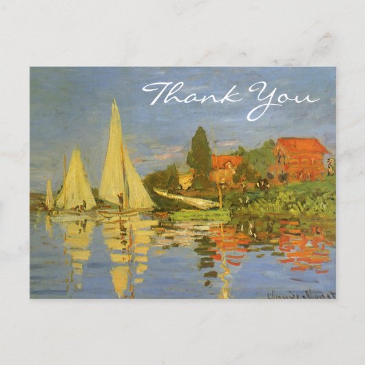 モネズレガッタアットアルジェンテウイル ポストカード (正面)