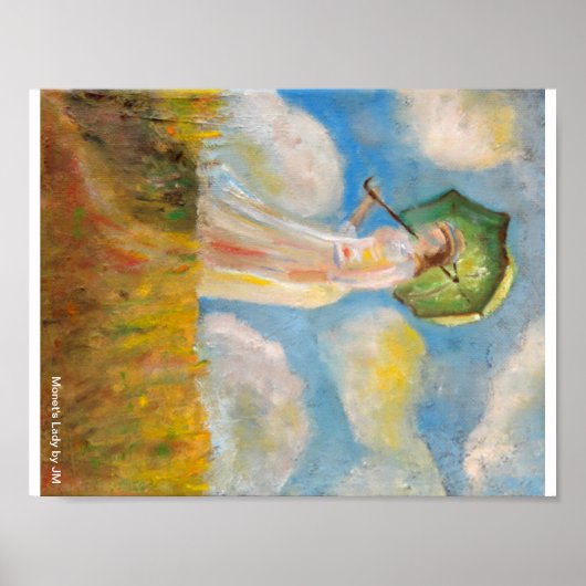 モネズレディプリント ポスター (正面)