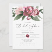 モネダスティー赤面フローラガーデンブライダルシャワー 招待状 (正面)