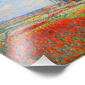 モネチューリップウィンドミル フォトプリント            (角)