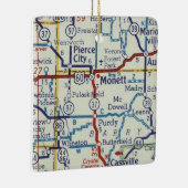 モネットMOヴィンテージマップ セラミックオーナメント (右)