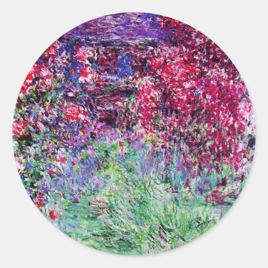 モネバラステッカー ラウンドシール (正面)