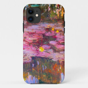 モネパープルウォーターリリーiPhone 5ケース iPhone 11 ケース
