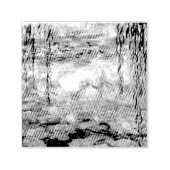 モネピンクの睡蓮 セルフインキングスタンプ (デザイン)