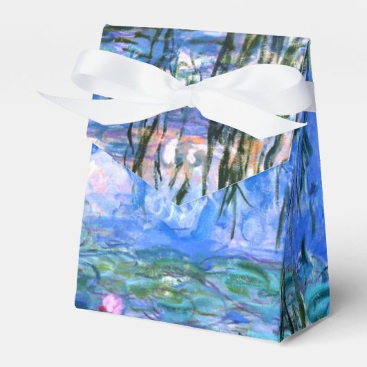 モネピンクの睡蓮 フェイバーボックス (正面サイド)