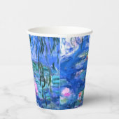 モネピンクの睡蓮 紙コップ (右)