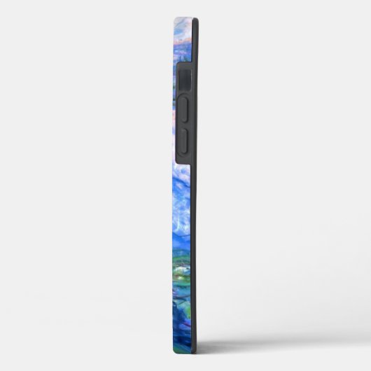 モネピンクの睡蓮 Case-Mate iPhoneケース (裏面 / 左)