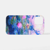 モネピンクの睡蓮 iPhoneケース (裏面横)