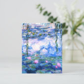 モネピンクウォーターリリー紙シート (スタンド正面)