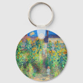 モネフラワーガーデン キーホルダー (正面)