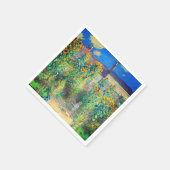 モネフラワーガーデン スタンダードカクテルナプキン (角)