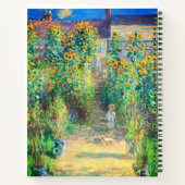 モネフラワーガーデン ノートブック (裏面)