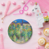 モネフラワーガーデン ペーパープレート (パーティー)