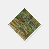 モネフランスのブリ日本のッジジバーニー スタンダードカクテルナプキン (角)