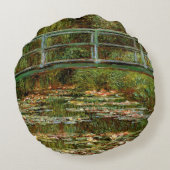 モネフランスのブリ日本のッジジバーニー ラウンドクッション (裏面)