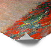 モネブーケ・オブ・サンフラワー ポスター (角)