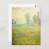 モネメドウズアットジバーニーポストカード ポストカード (正面/裏面)