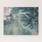 モネモーニングセーヌファンシーンとスタグコンパイル ジグソーパズル (横)