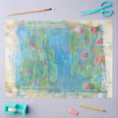 **モネリリ池フローラヴィンテージデクページAR23 薄葉紙 (クラフト)