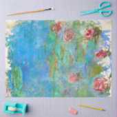 **モネリリ池フローラAR23ヴィンテージデコページ 薄葉紙 (クラフト)