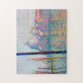 モネレグランド運河の印象派の人々が最も難しい ジグソーパズル (縦)