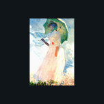 モネレディウィズパラソルキャンバス キャンバスプリント<br><div class="desc">モネレディ・ウィズ・パラソル</div>