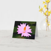 モネ効果….. カード (黄色い花)