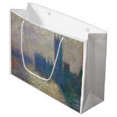 モネ国会議事堂（ロンドン） ラージペーパーバッグ (正面アングル)