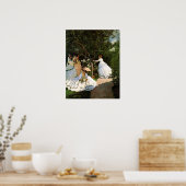 モネ女性の庭のポスター ポスター (キッチン)