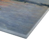 モネ帆船印フランスの象主義クラシック芸術 カッティングボード (角)