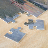 モネ帆船印フランスの象主義クラシック芸術 ジグソーパズル (側面)