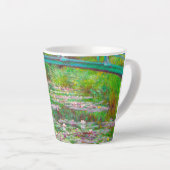 モネ日本のットブリッジと睡蓮 カフェラテマグ (右アングル)