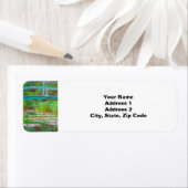 モネ日本のットブリッジと睡蓮 ラベル (インサイチュ)