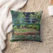 モネ日本のット橋 クッション (ブランケット)