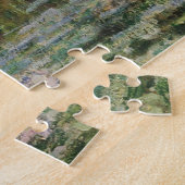 モネ日本のット足橋とウォーターリリープール ジグソーパズル (側面)