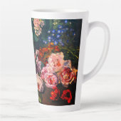 モネ春の花 カフェラテマグ (右)