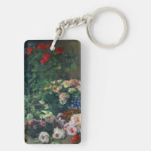 モネ春の花 キーホルダー (裏面)